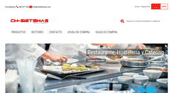 Desktop Screenshot of chsistemas.com